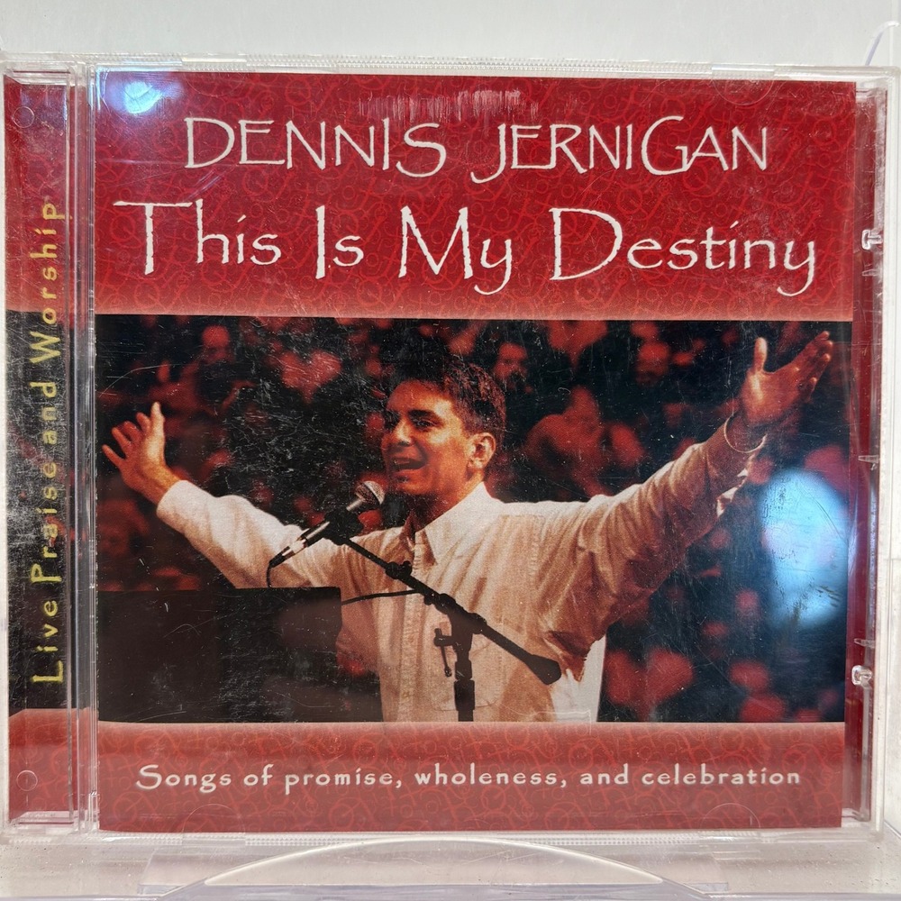 Dennis Jernigan This Is My Destiny Live Praise and Worship CD 1999 45177-42472 5